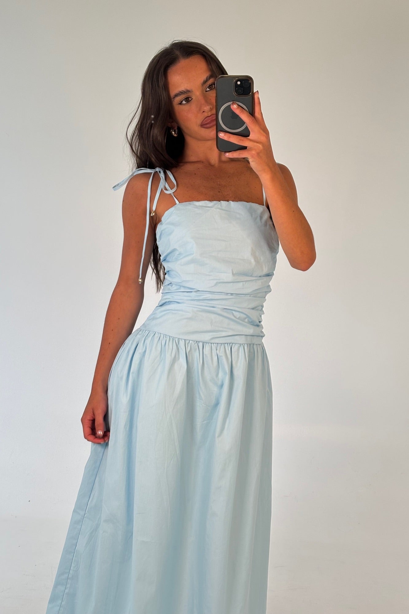 Liberty Maxi Dress Sky