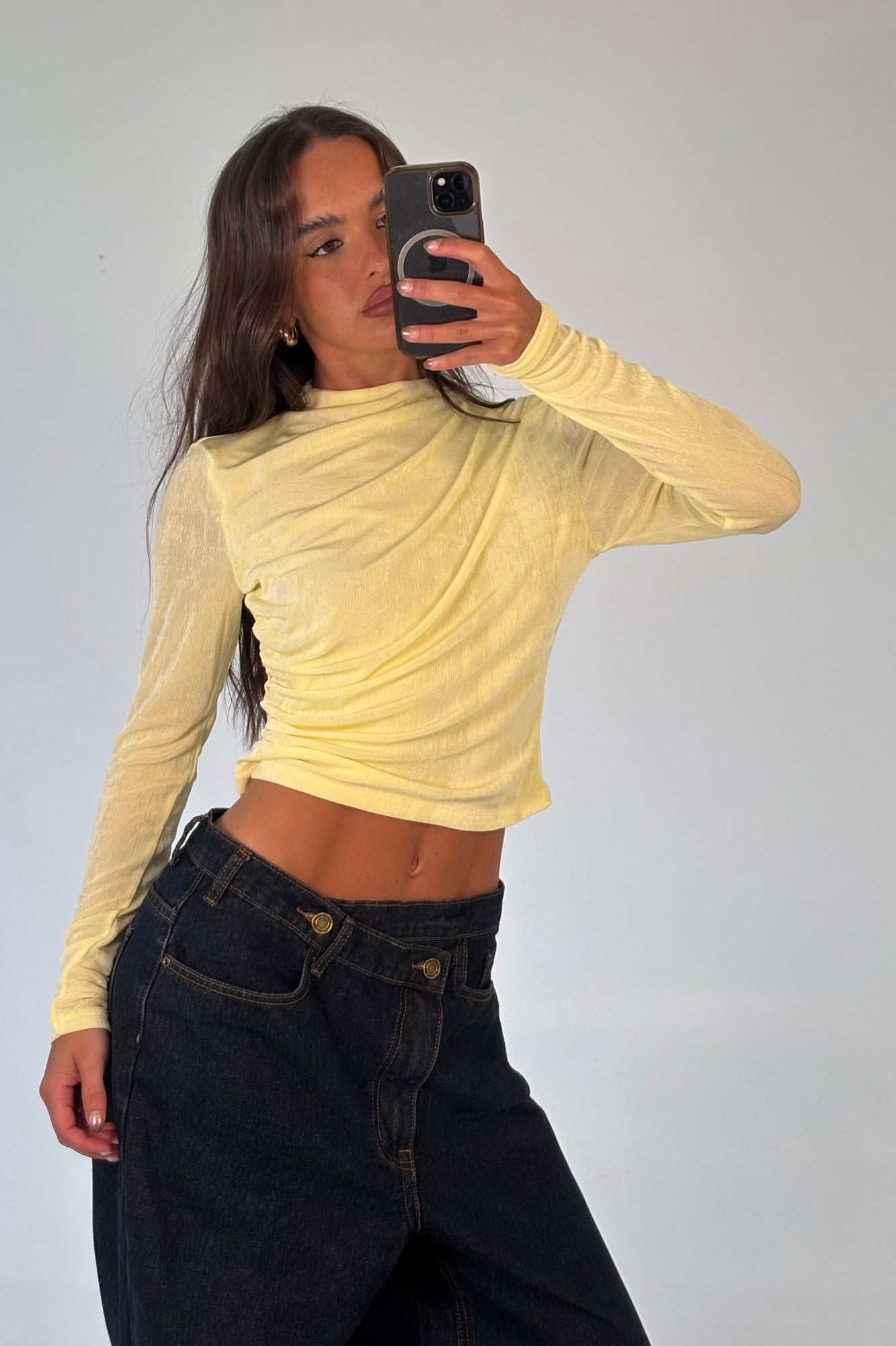 Jelani Long Sleeve Lemon