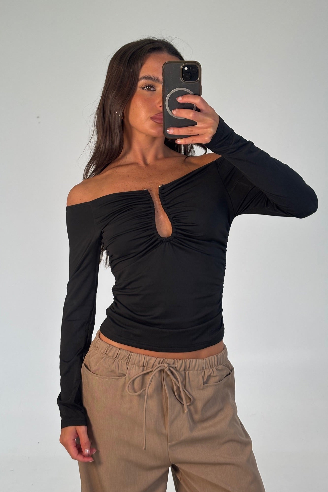 Gisella Top Black