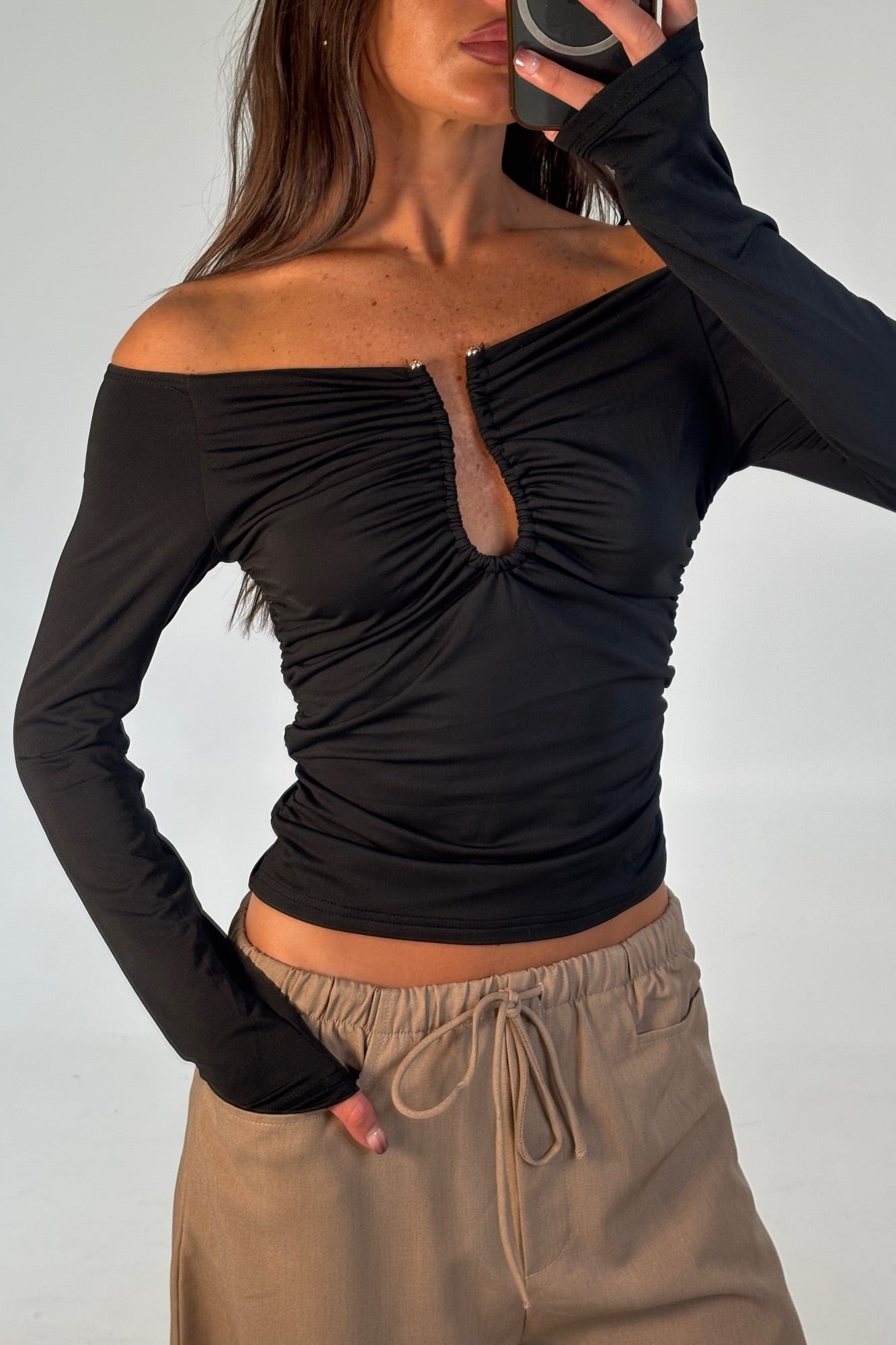 Gisella Top Black