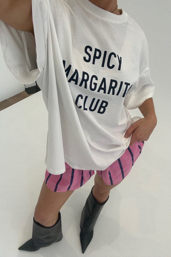 Spicy Margarita Top White/Navy