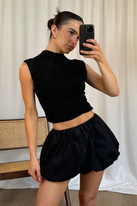 Havana Bubble Skirt Black