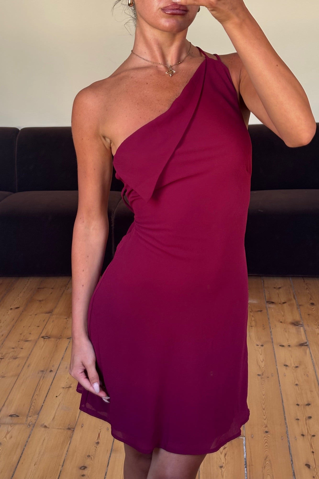 Sophie Mini Dress Berry