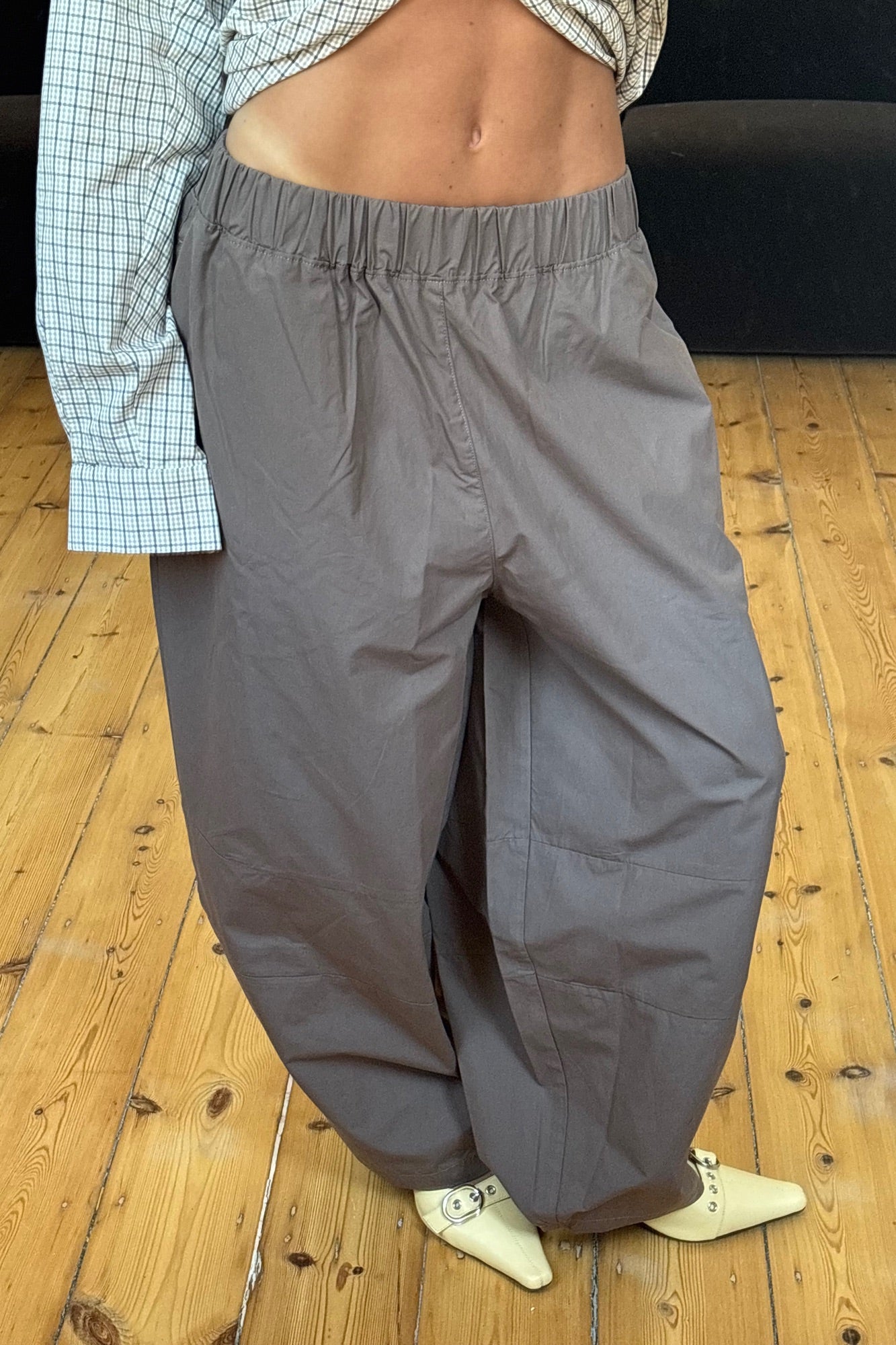 Unisex Julius Baggy Pant Mocha