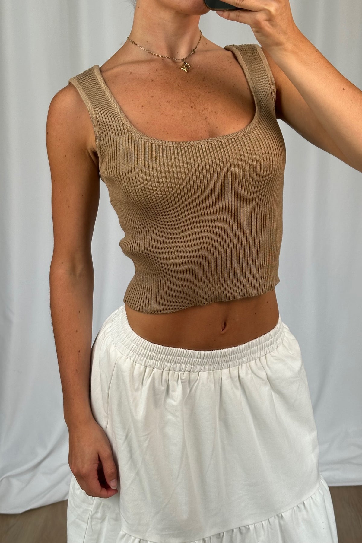 Lacey Crop Latte