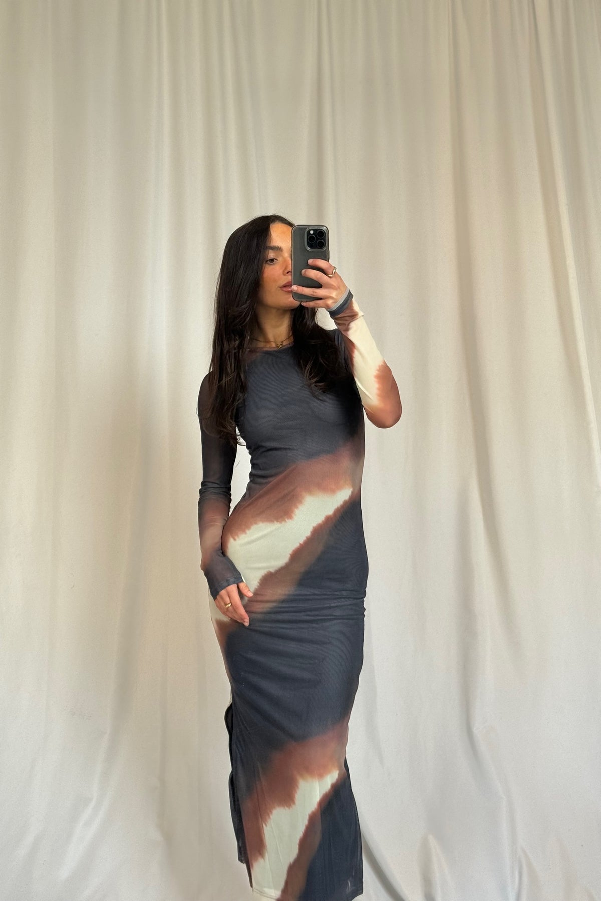 Amaya Midi Dress Mars