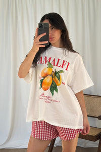 Mango Top White/Red