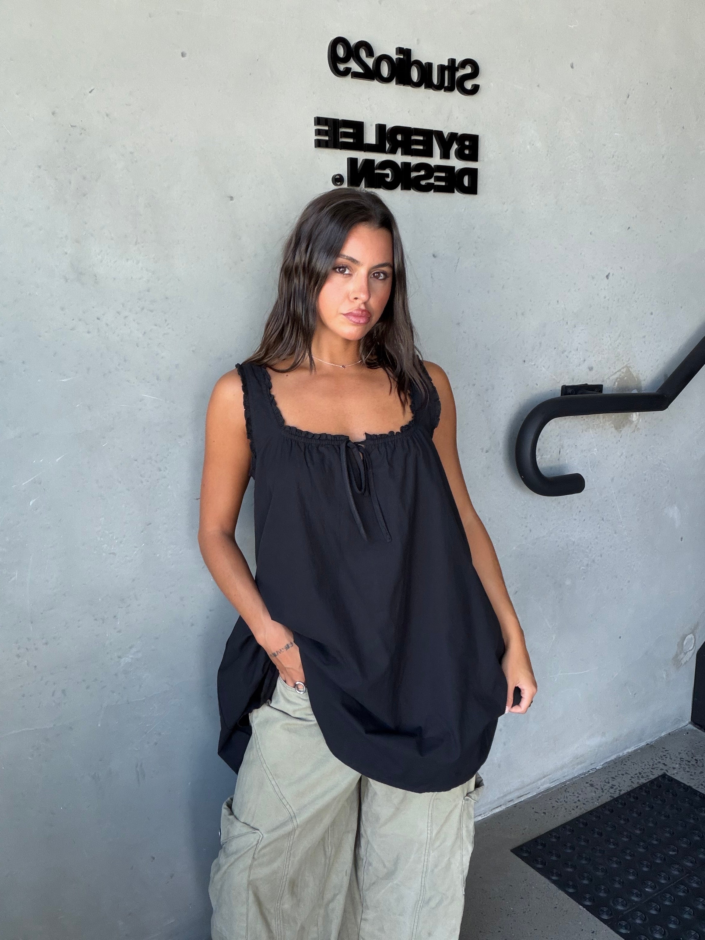 Tessa Mini Dress Black