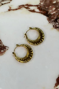 Mia Hoop Earring Gold