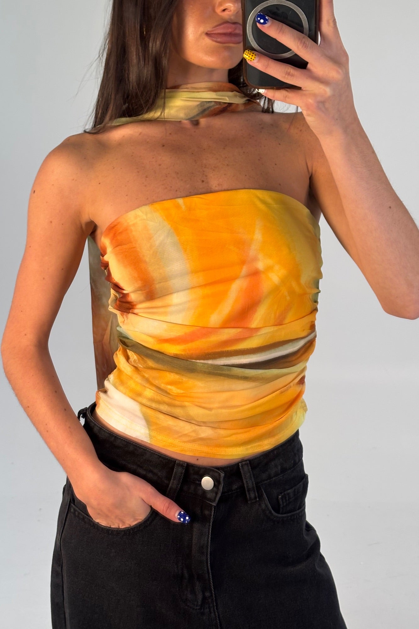 Franca Top Yellow