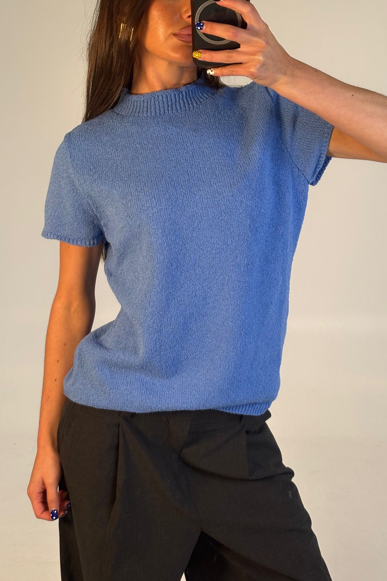 Effy Top Cobalt