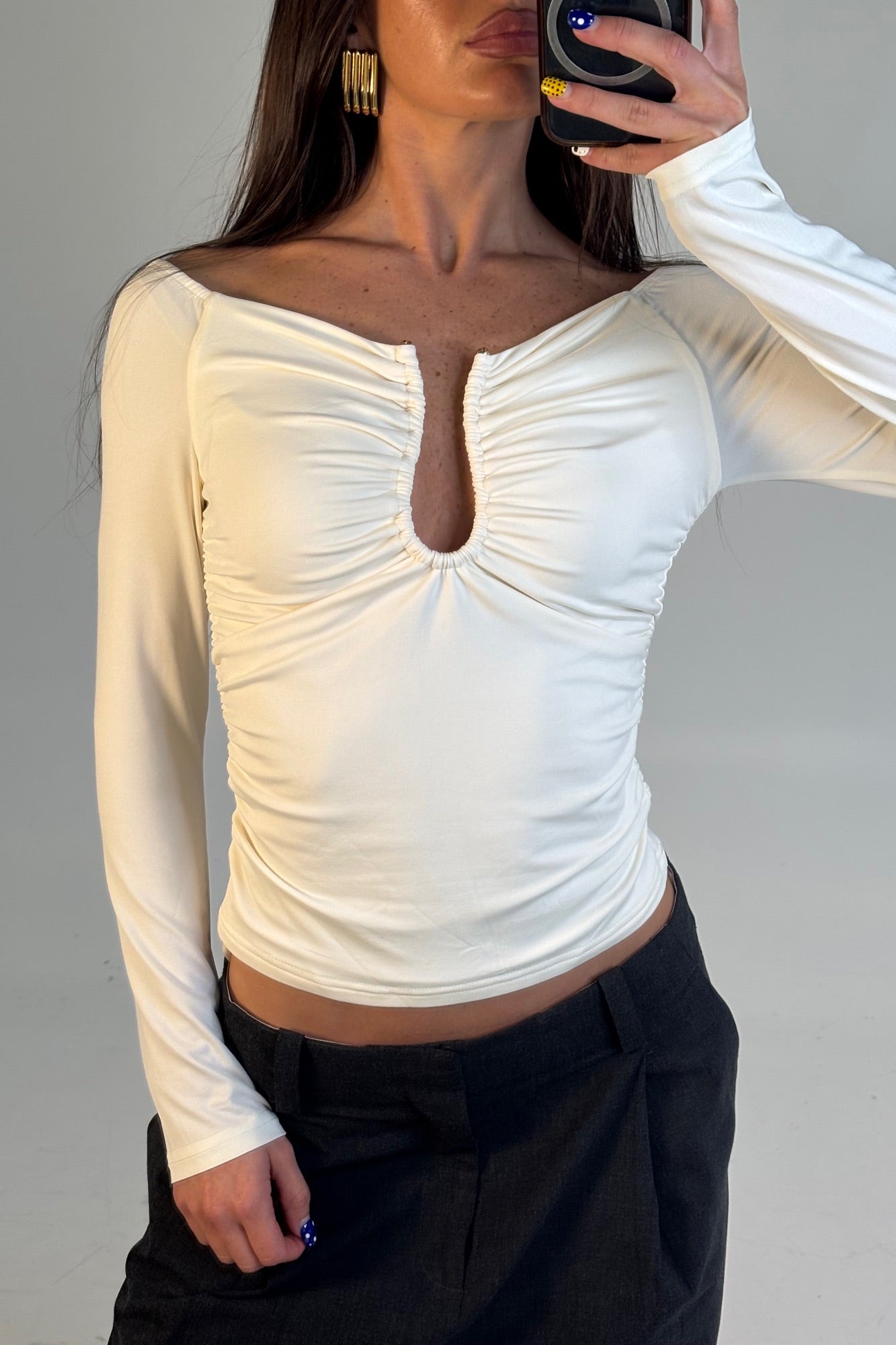 Gisella Top Ivory