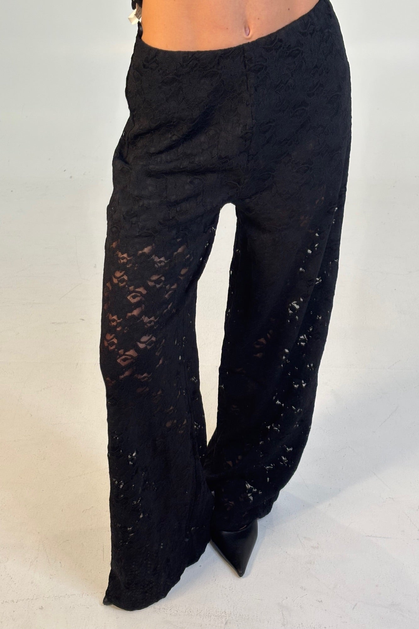Jacinta Lace Pant Black