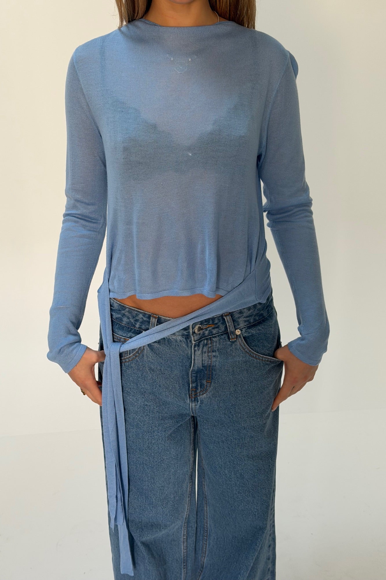 Natalia Long Sleeve Sky