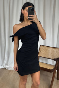 Nellie Mini Dress Black