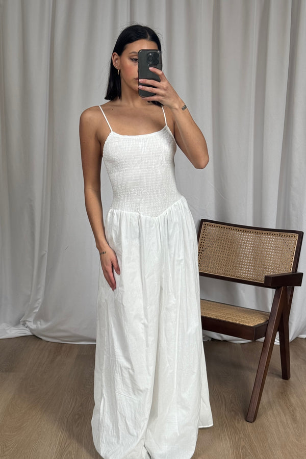 Kai Dress White