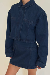 Evelyn Denim Jacket Indigo