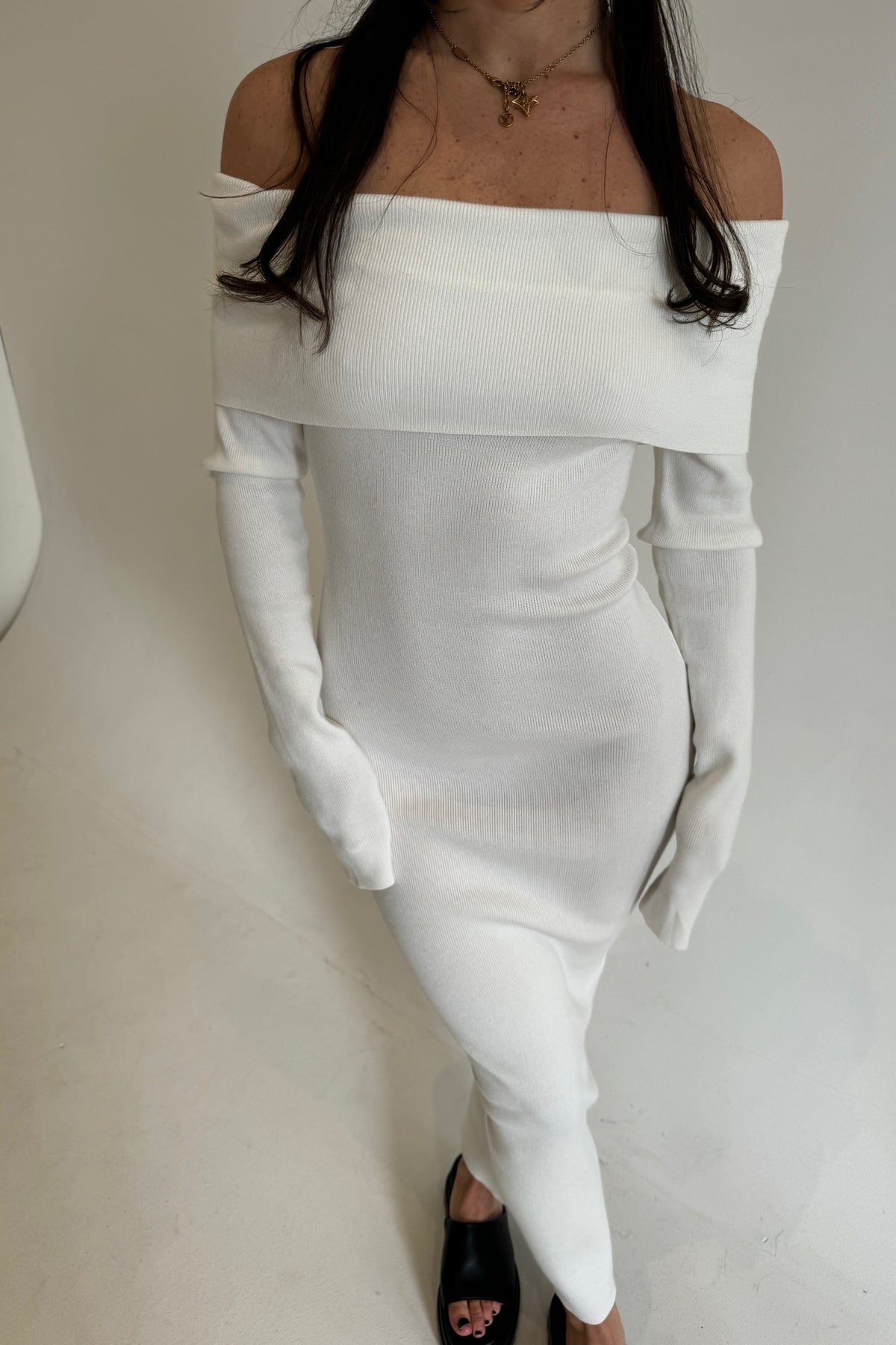 Olivera Dress White