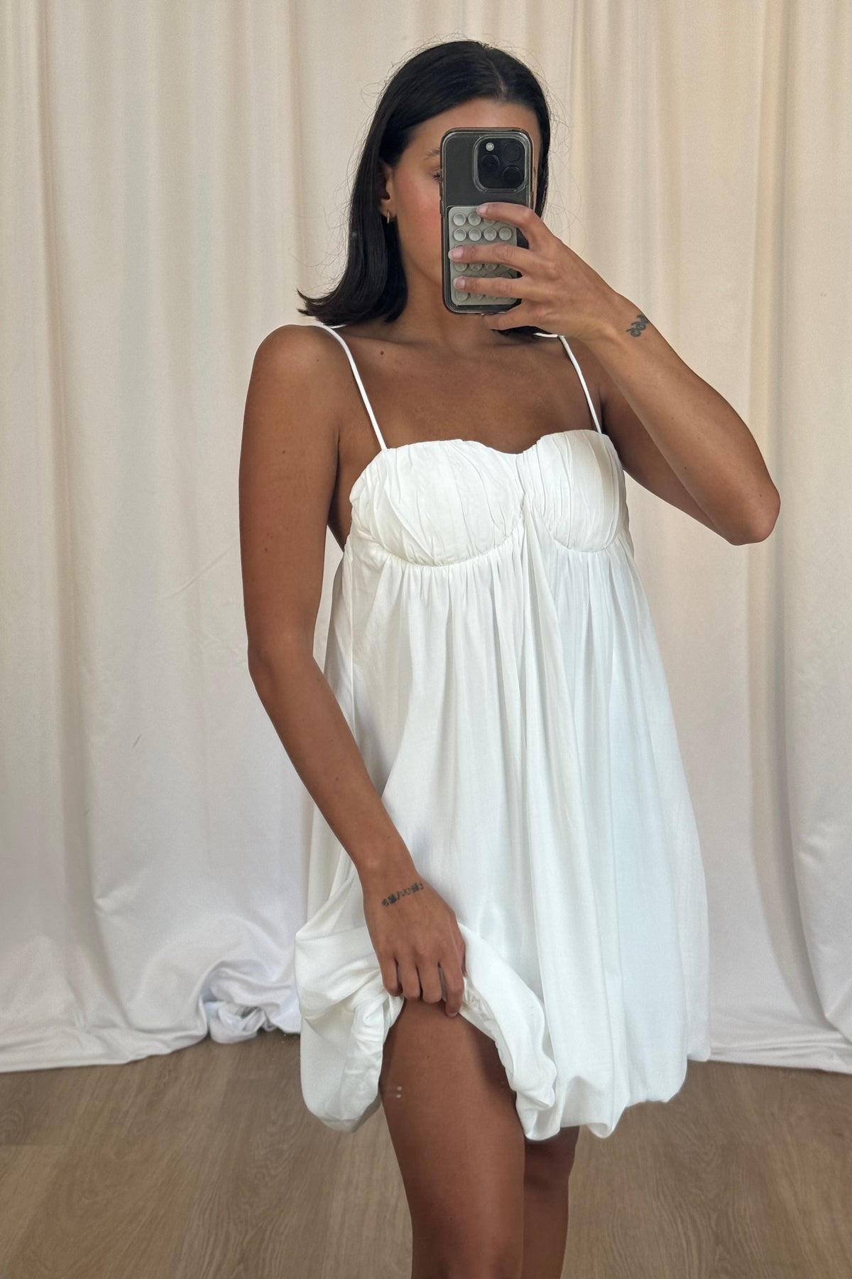 Magda Mini Dress White