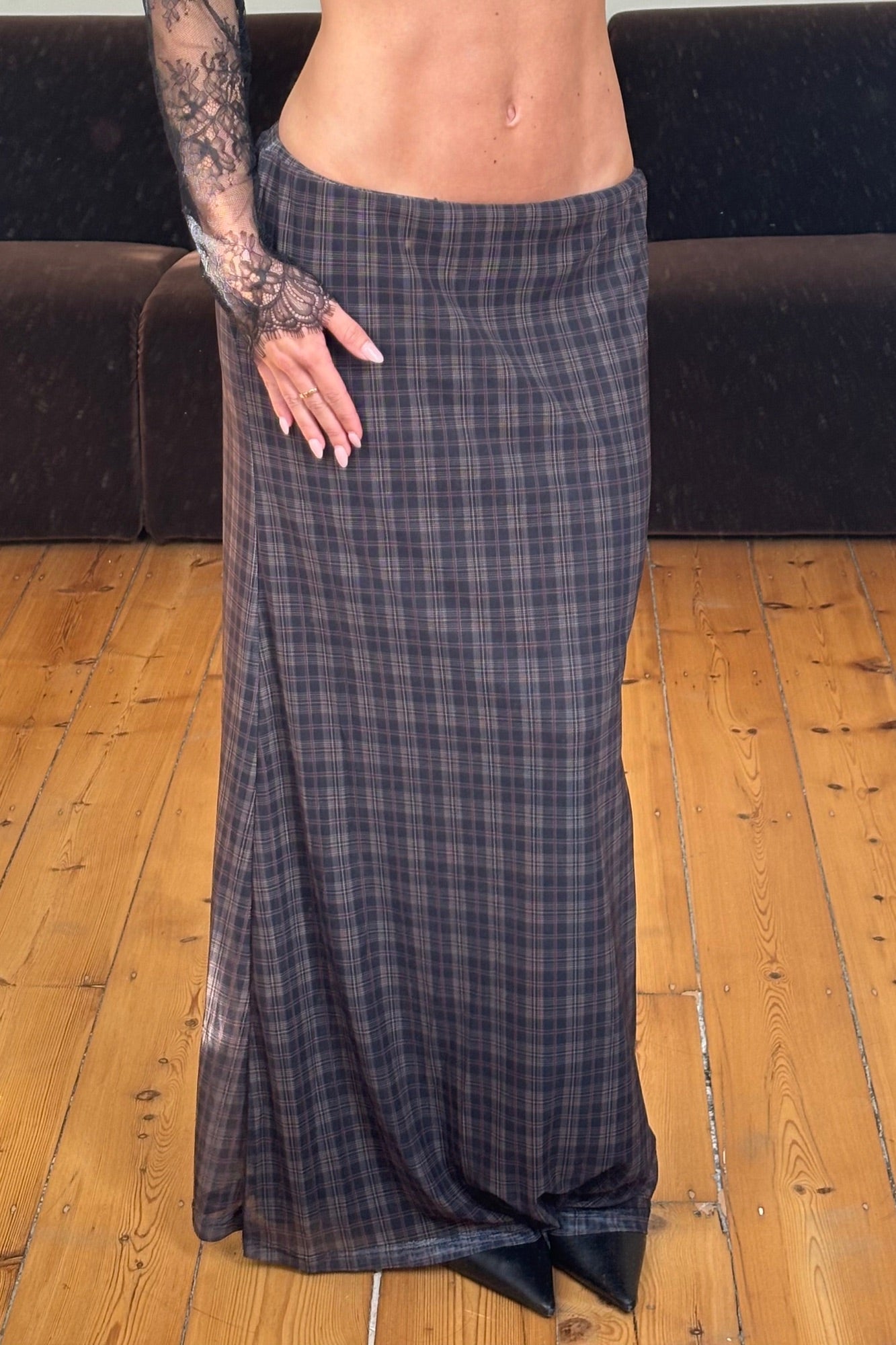 Talisha Maxi Skirt Army