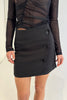 Zariah Mini Skirt Black