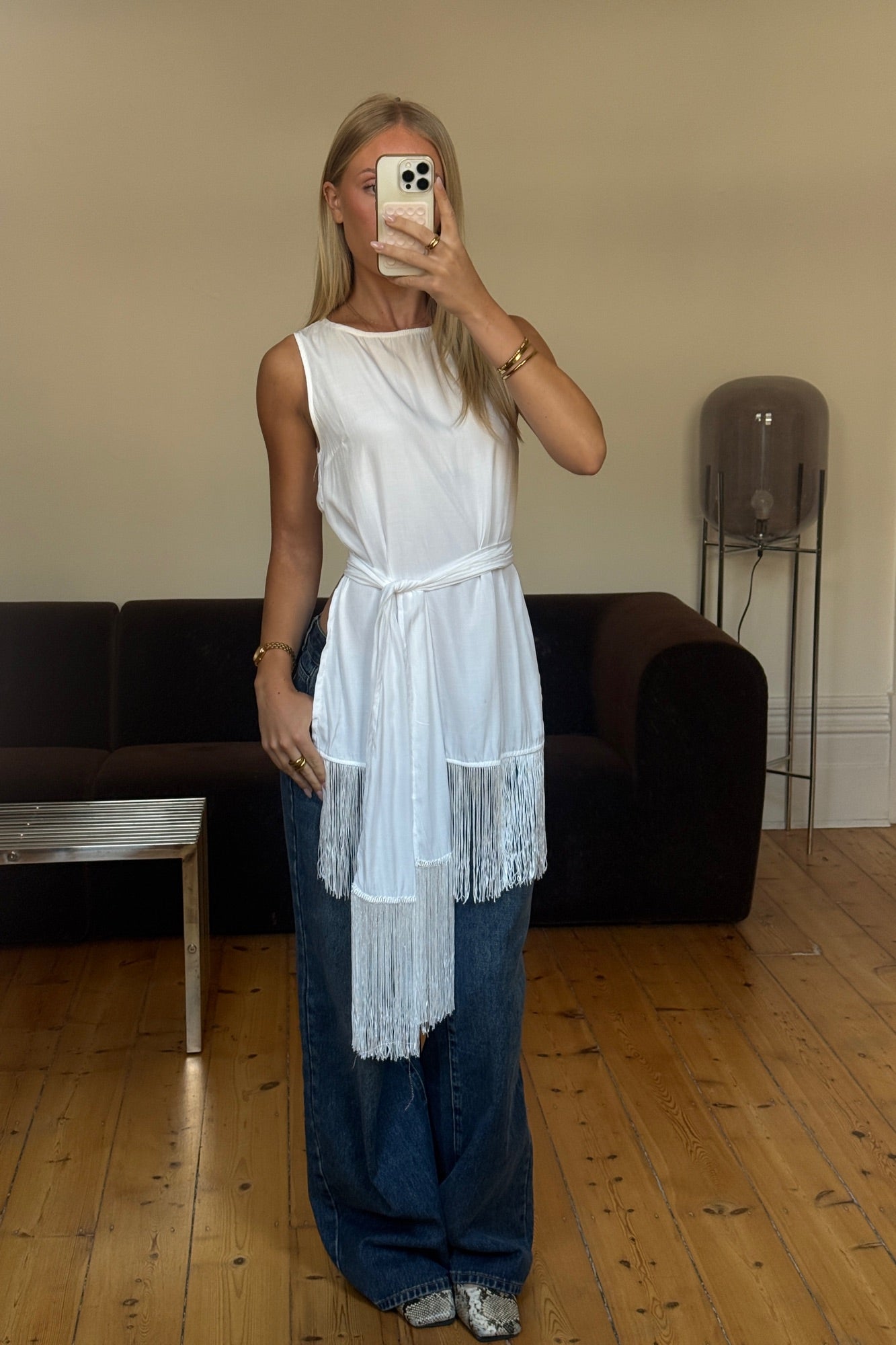 Odessa Tunic White