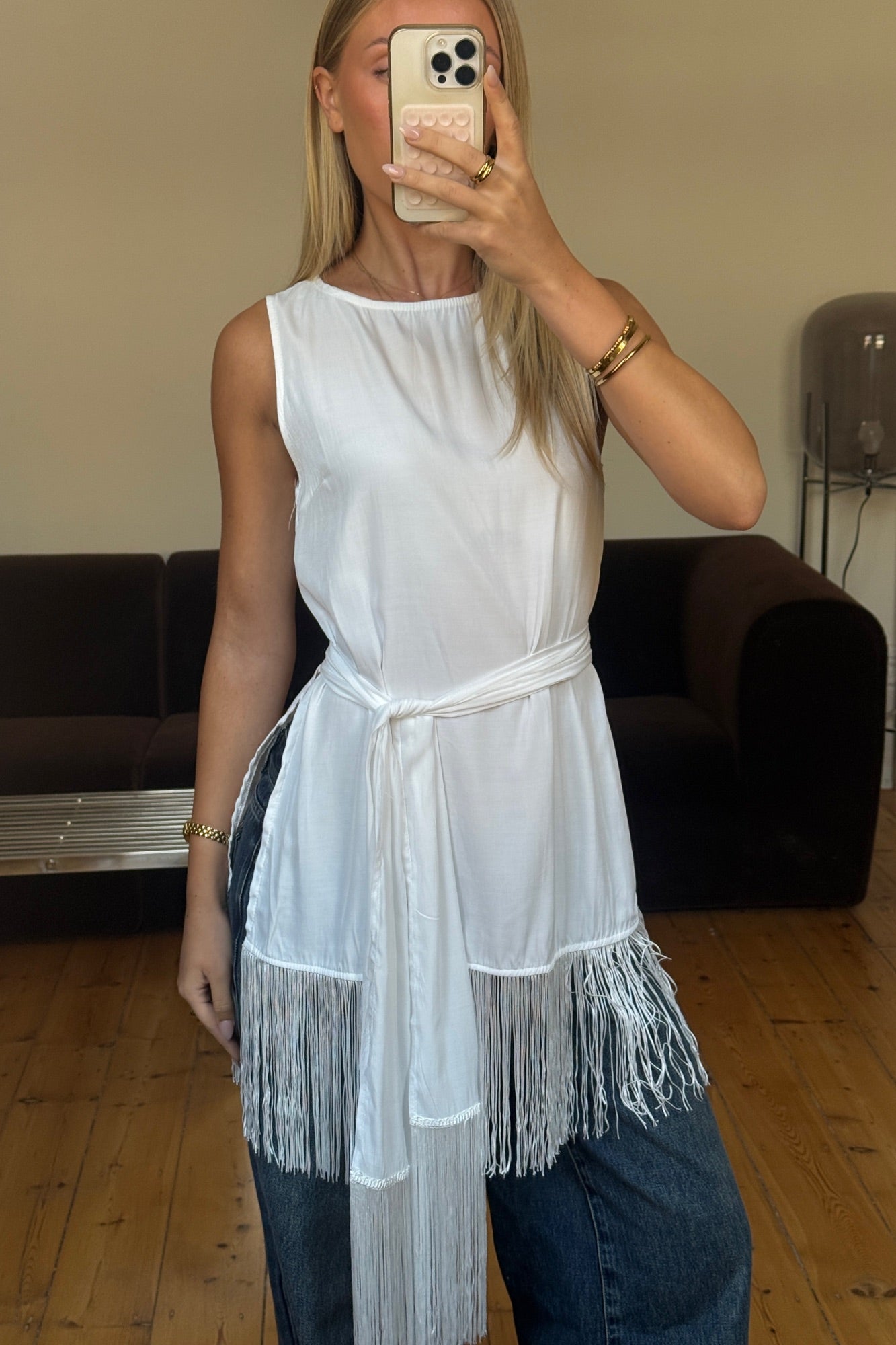 Odessa Tunic White