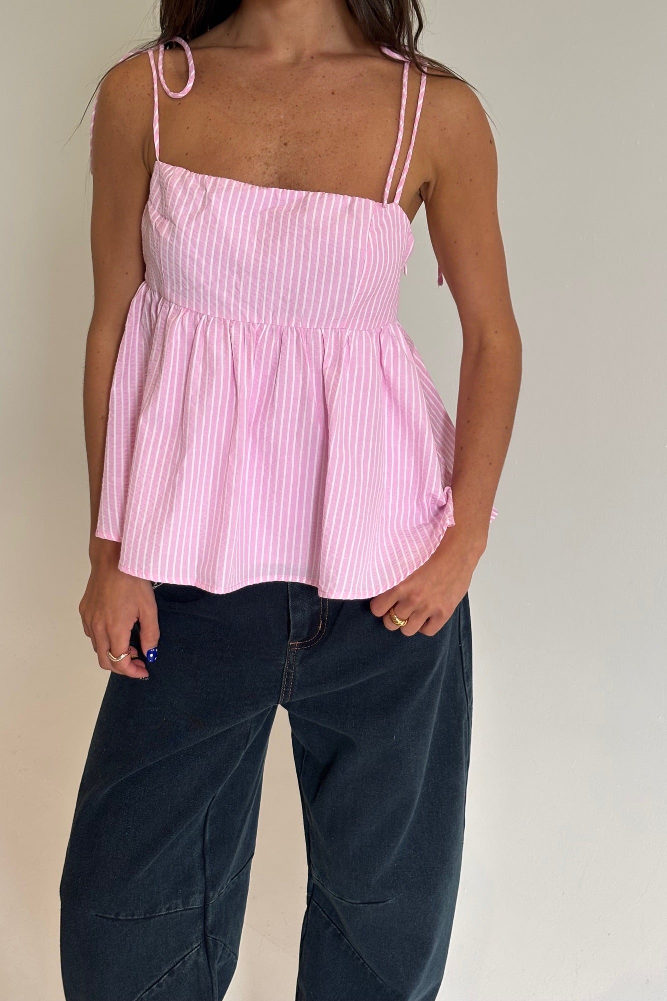 Chontelle Babydoll Top Candy
