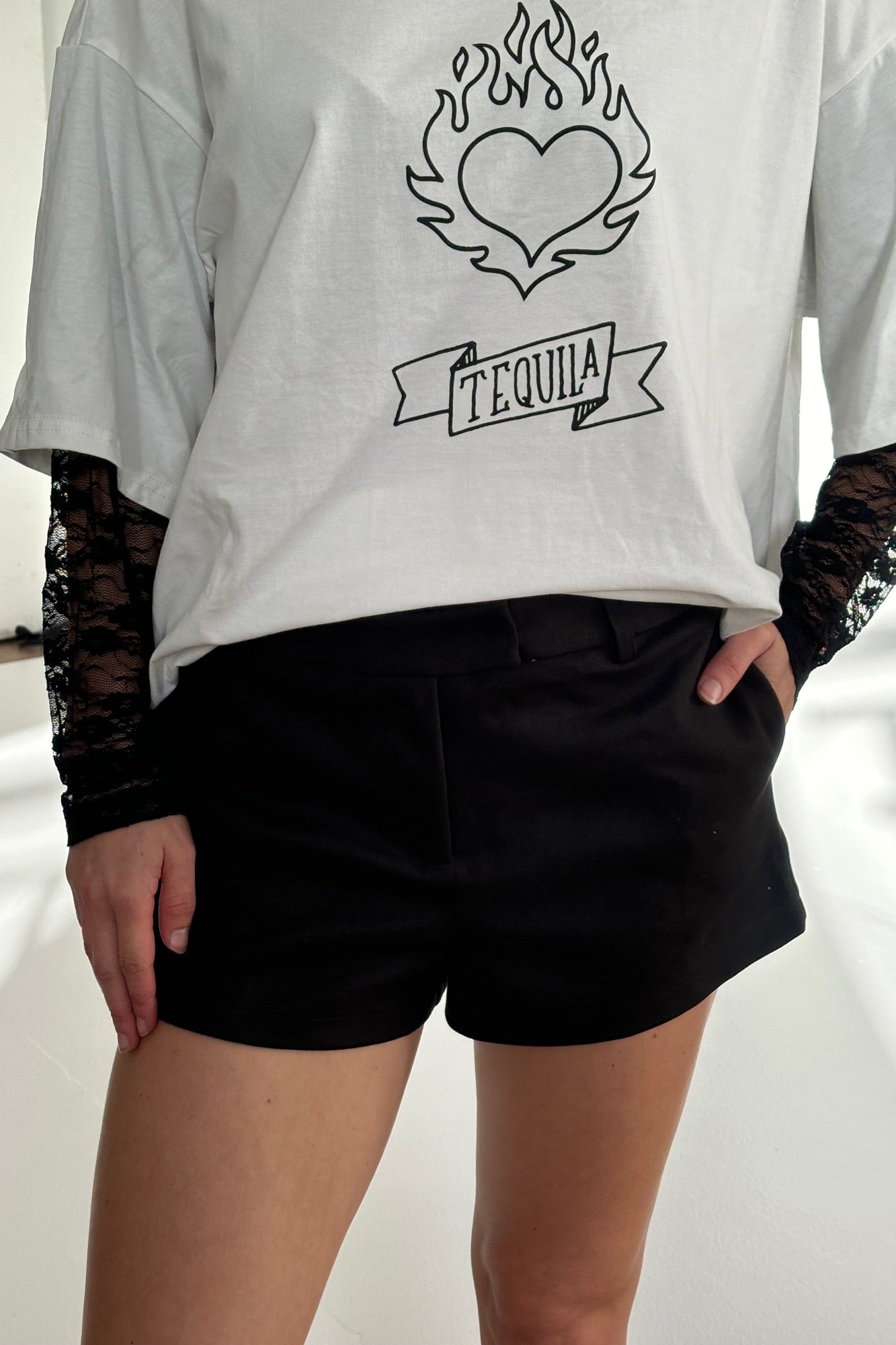 Cami Short Black