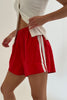 Ronnie Racer Shorts Red