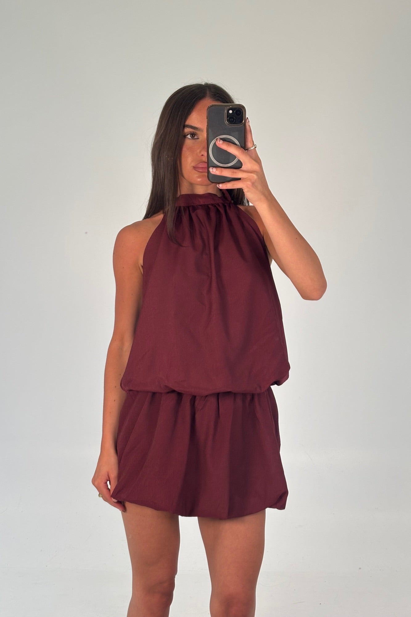Paris Mini Dress Berry