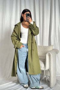 Lia Trench Khaki