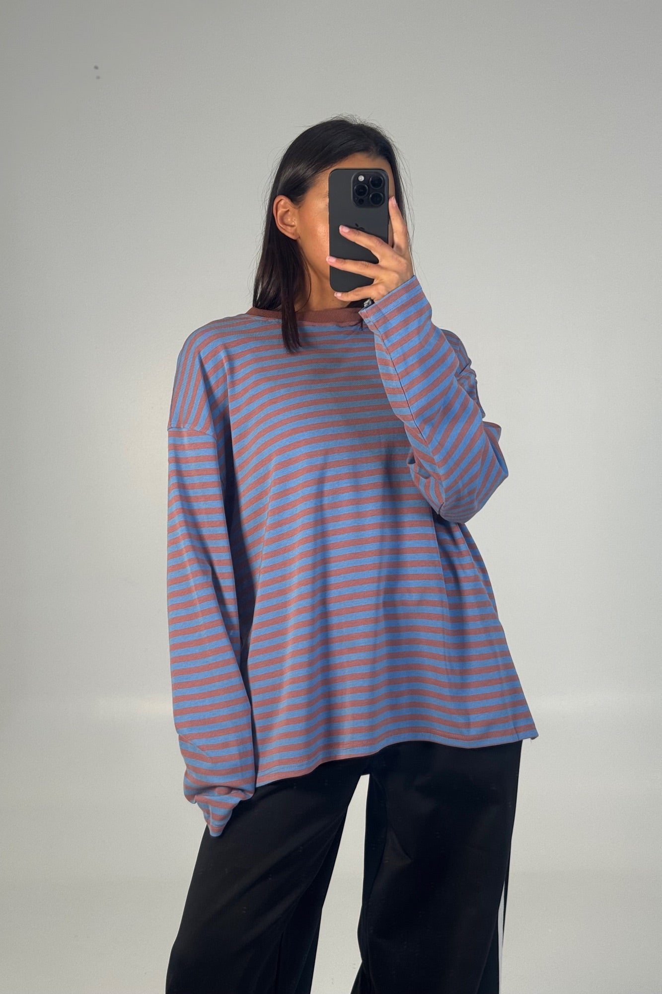 Asher Long Sleeve Chocolate