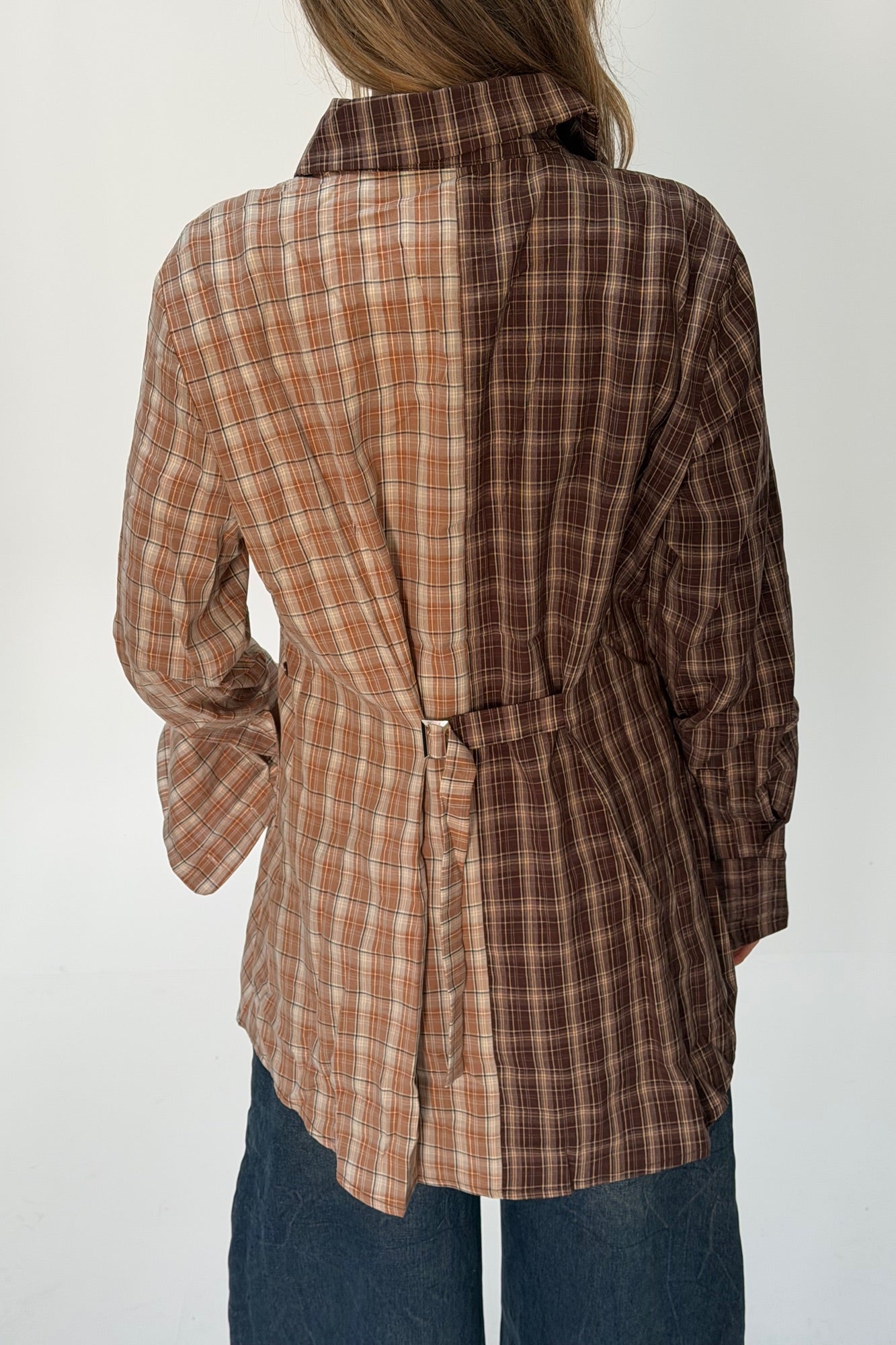 Tully Checkered Shirt Mocca