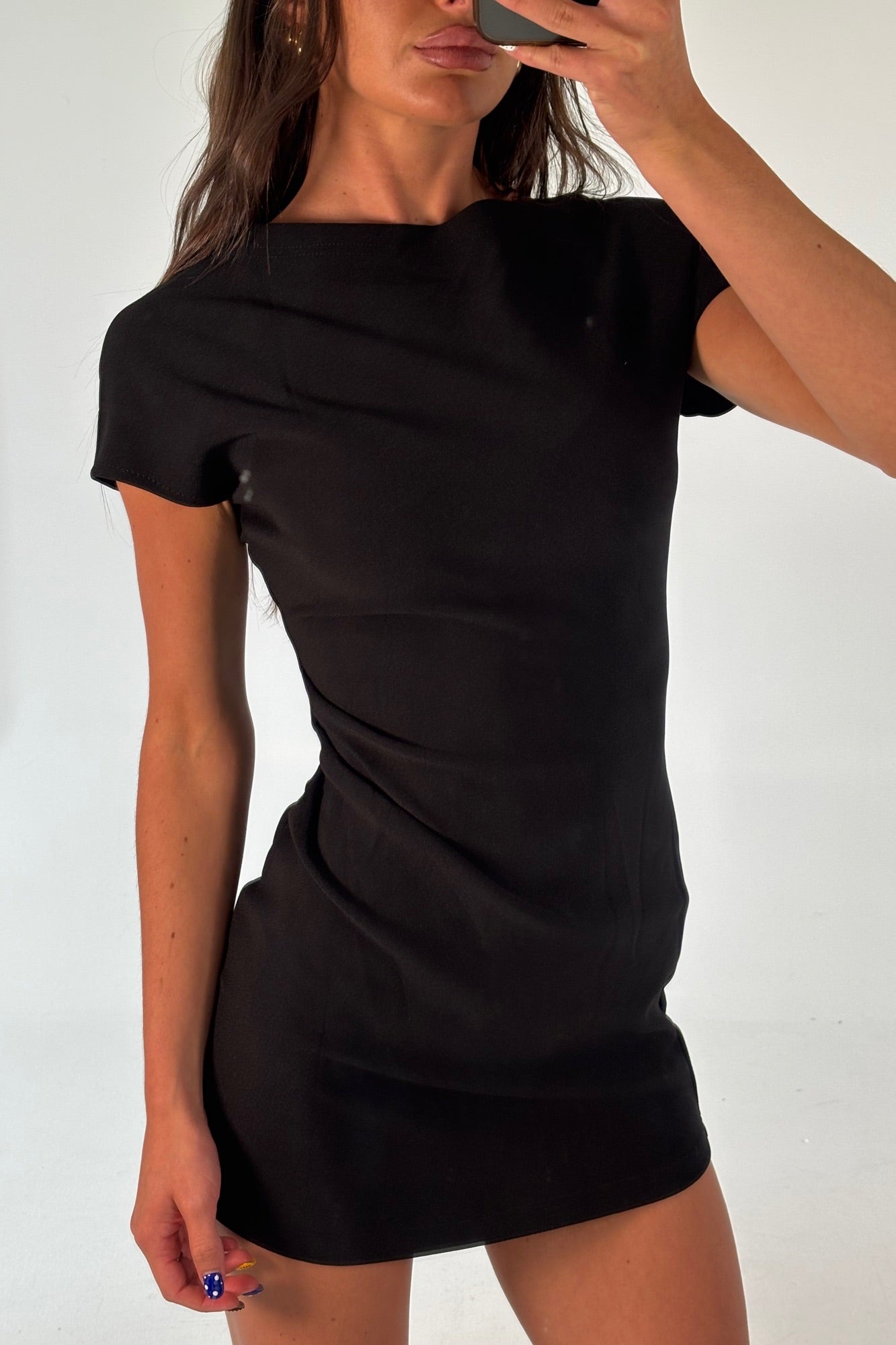 Katrina Mini Dress Black