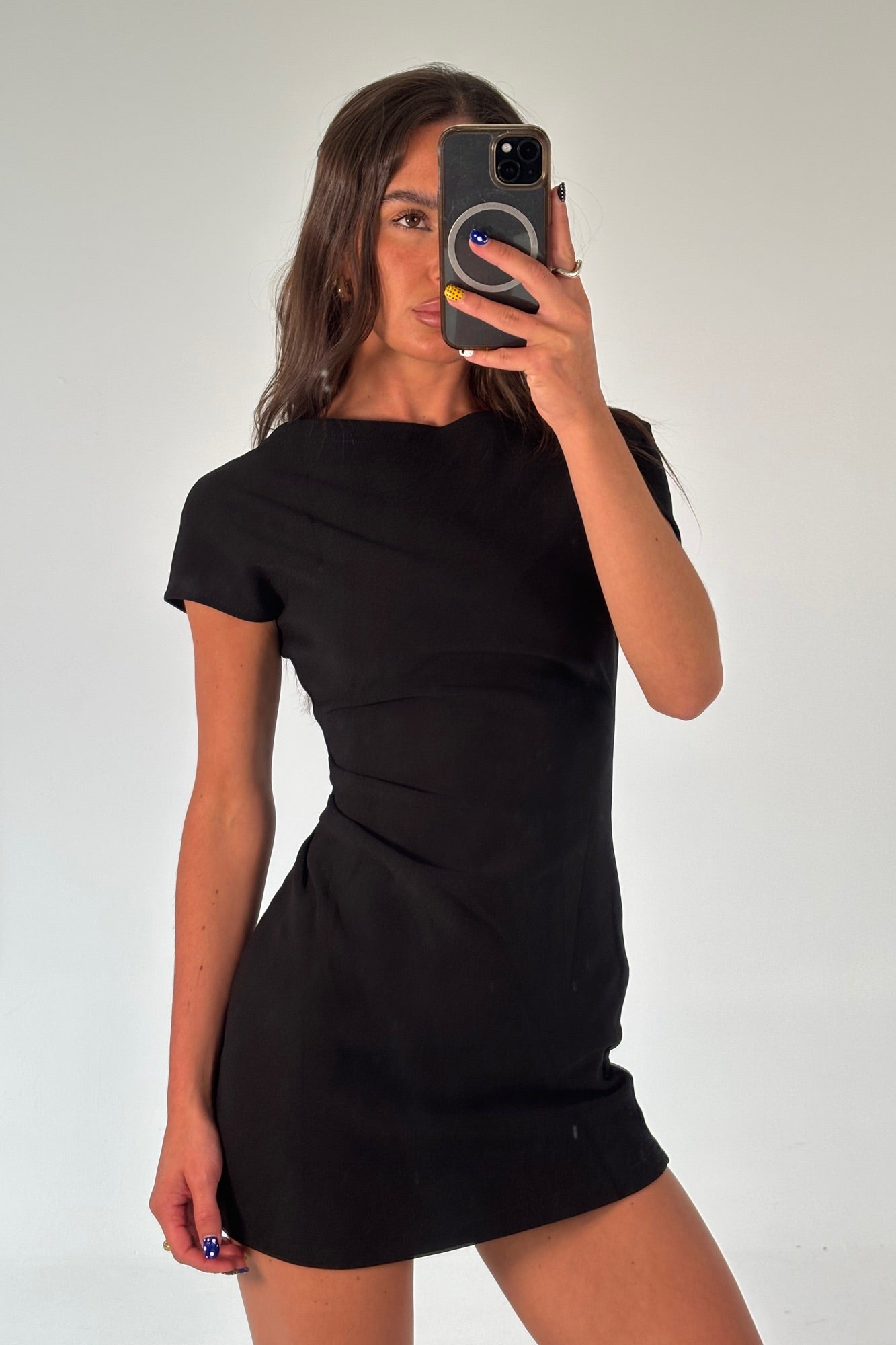 Katrina Mini Dress Black