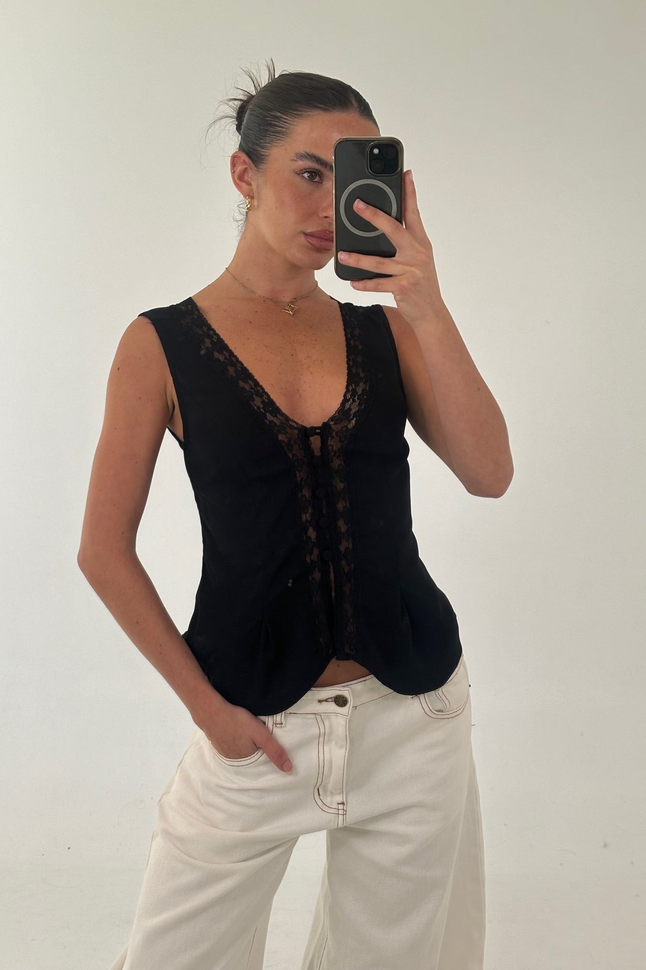 Julie Top Black