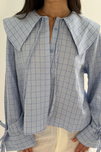 Layla Shirt Blue Gingham