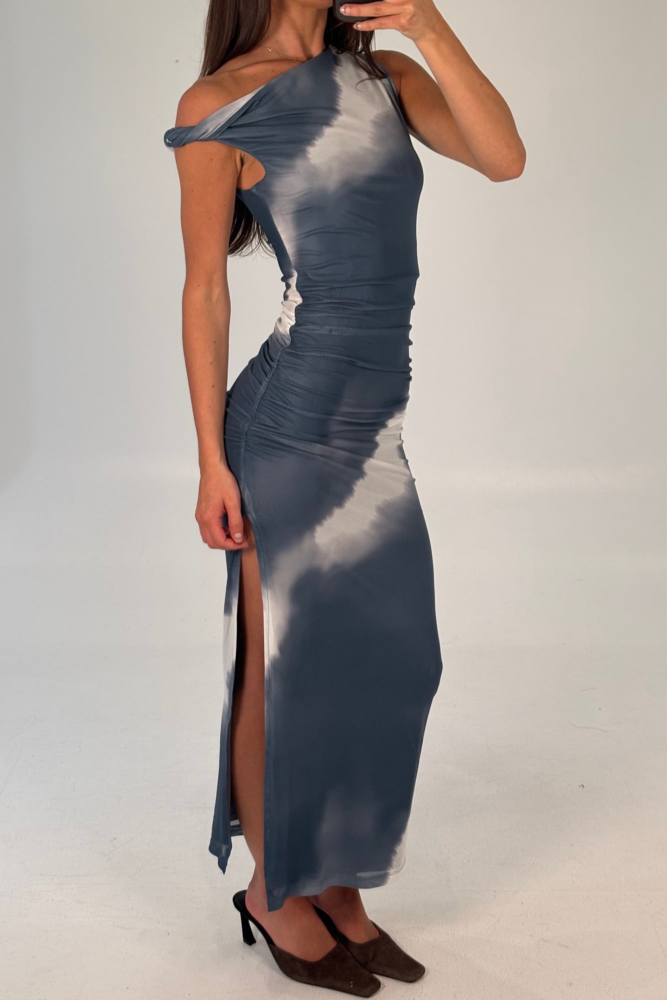 Tabitha Midi Dress Storm