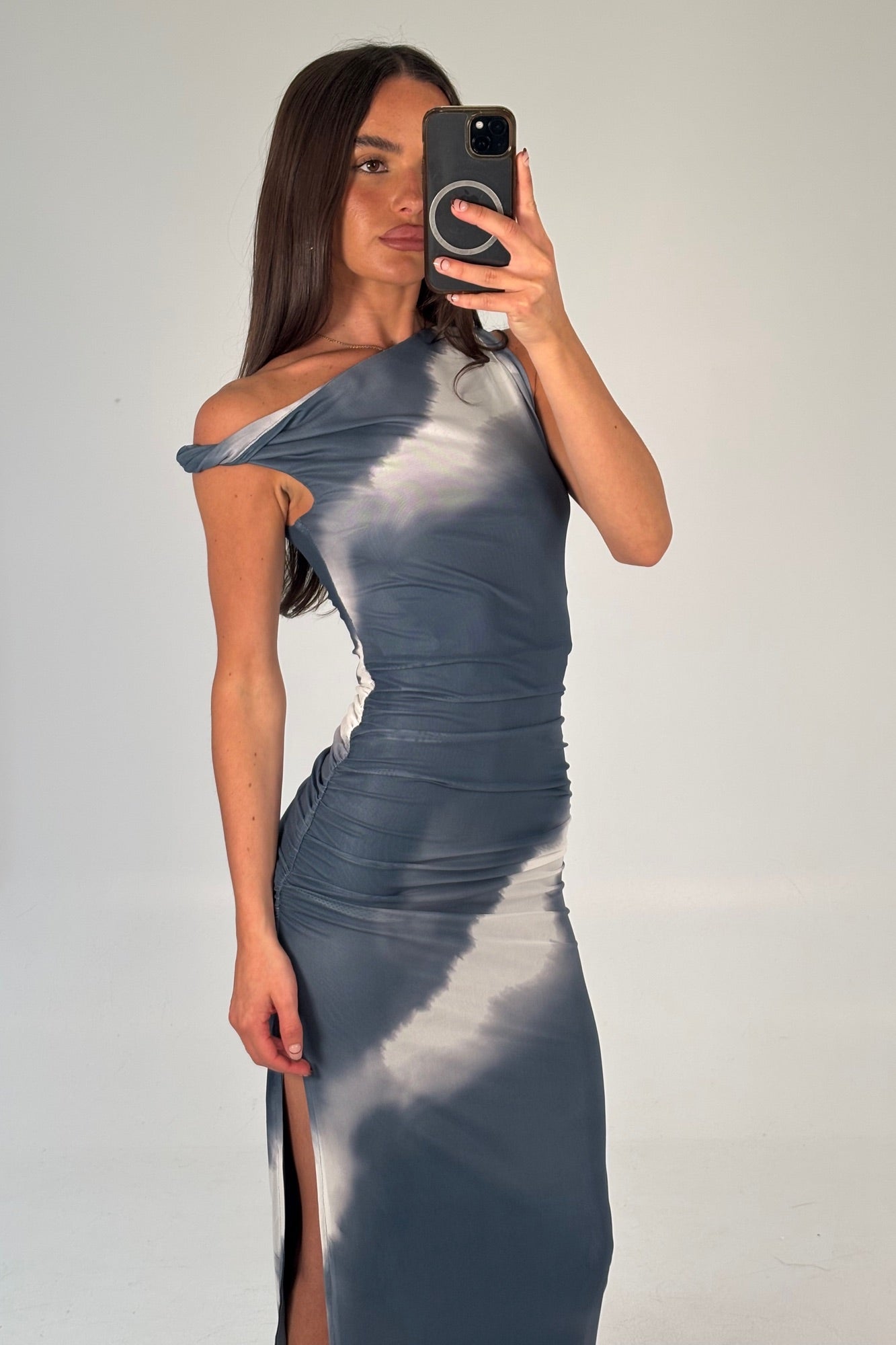 Tabitha Midi Dress Storm