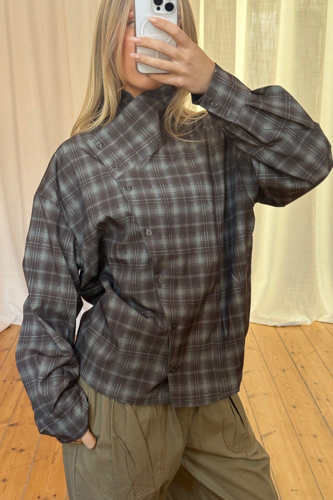 Lane Shirt Khaki