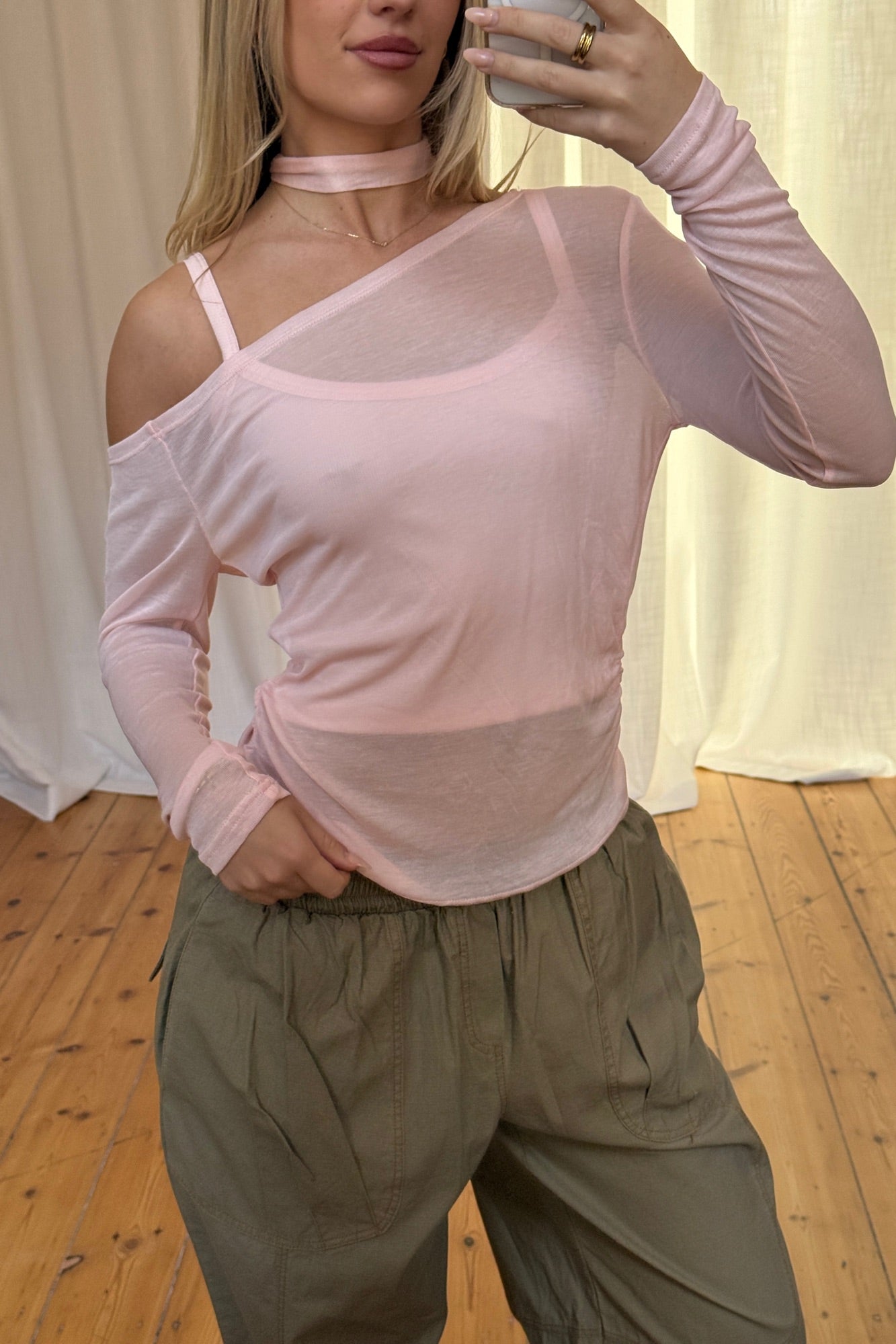 Bowie Long Sleeve Blush