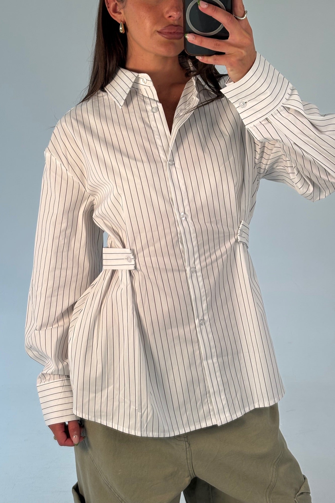 June Oversized Shirt White