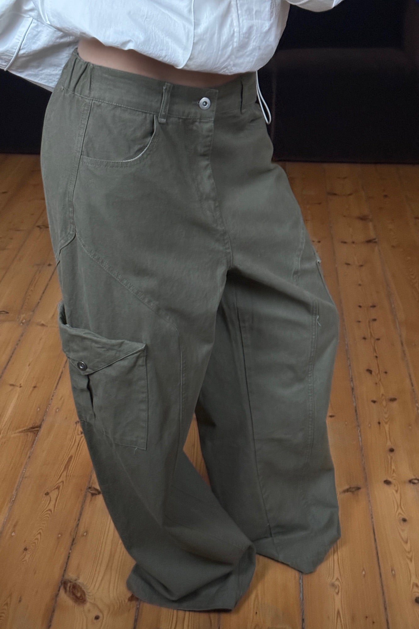 Annie Cargo Pant Olive