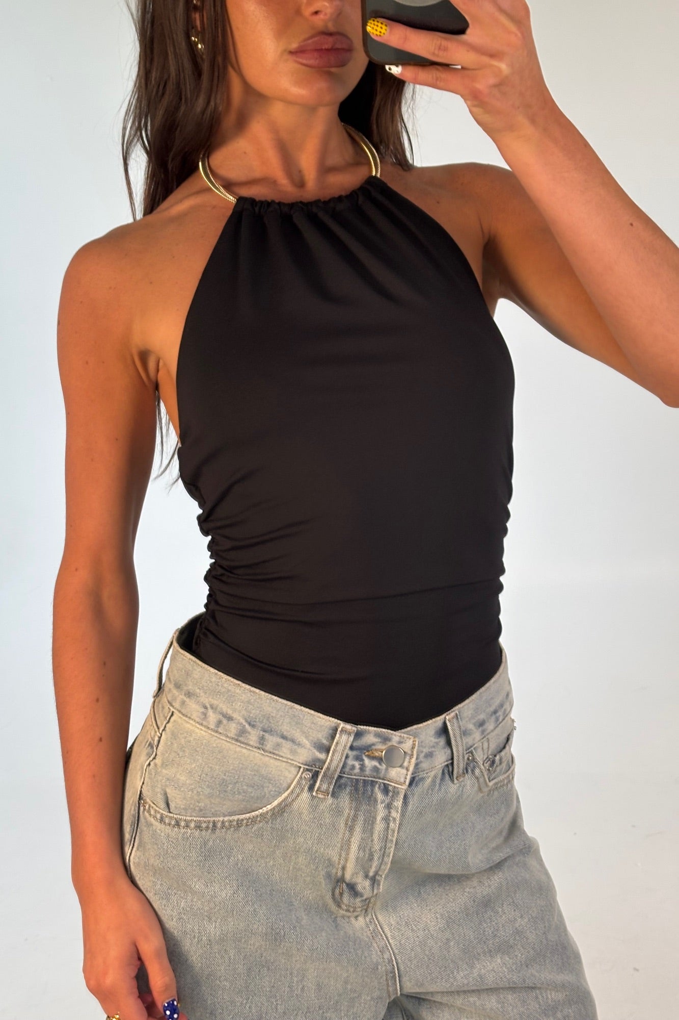 Dilan Bodysuit Black