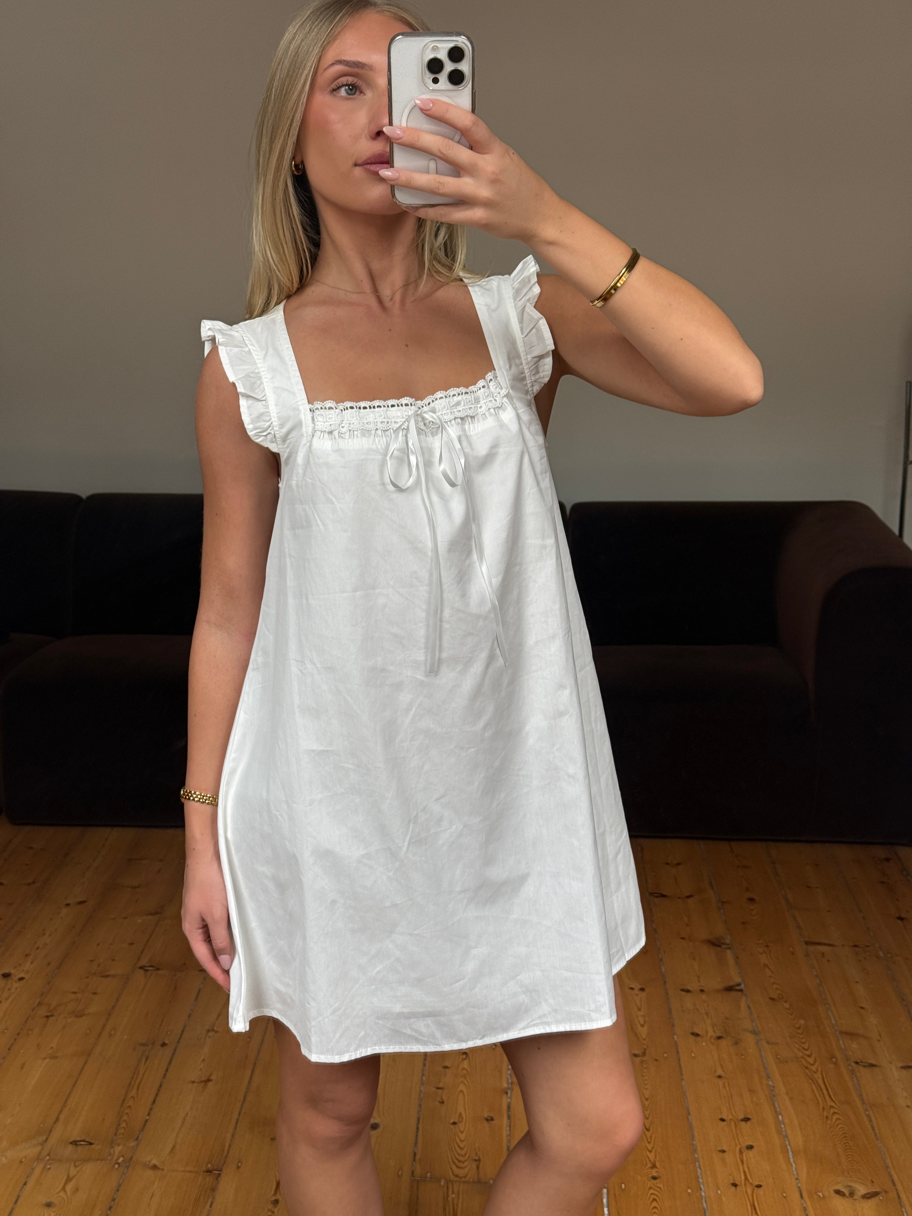 Cadia Mini Dress White