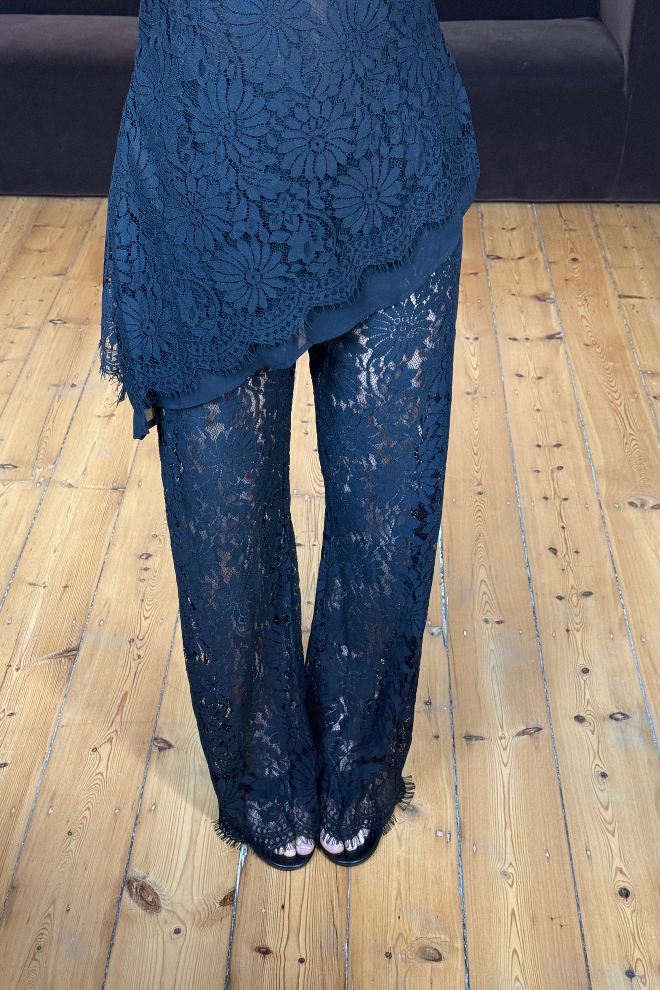 Venus Lace Set Black