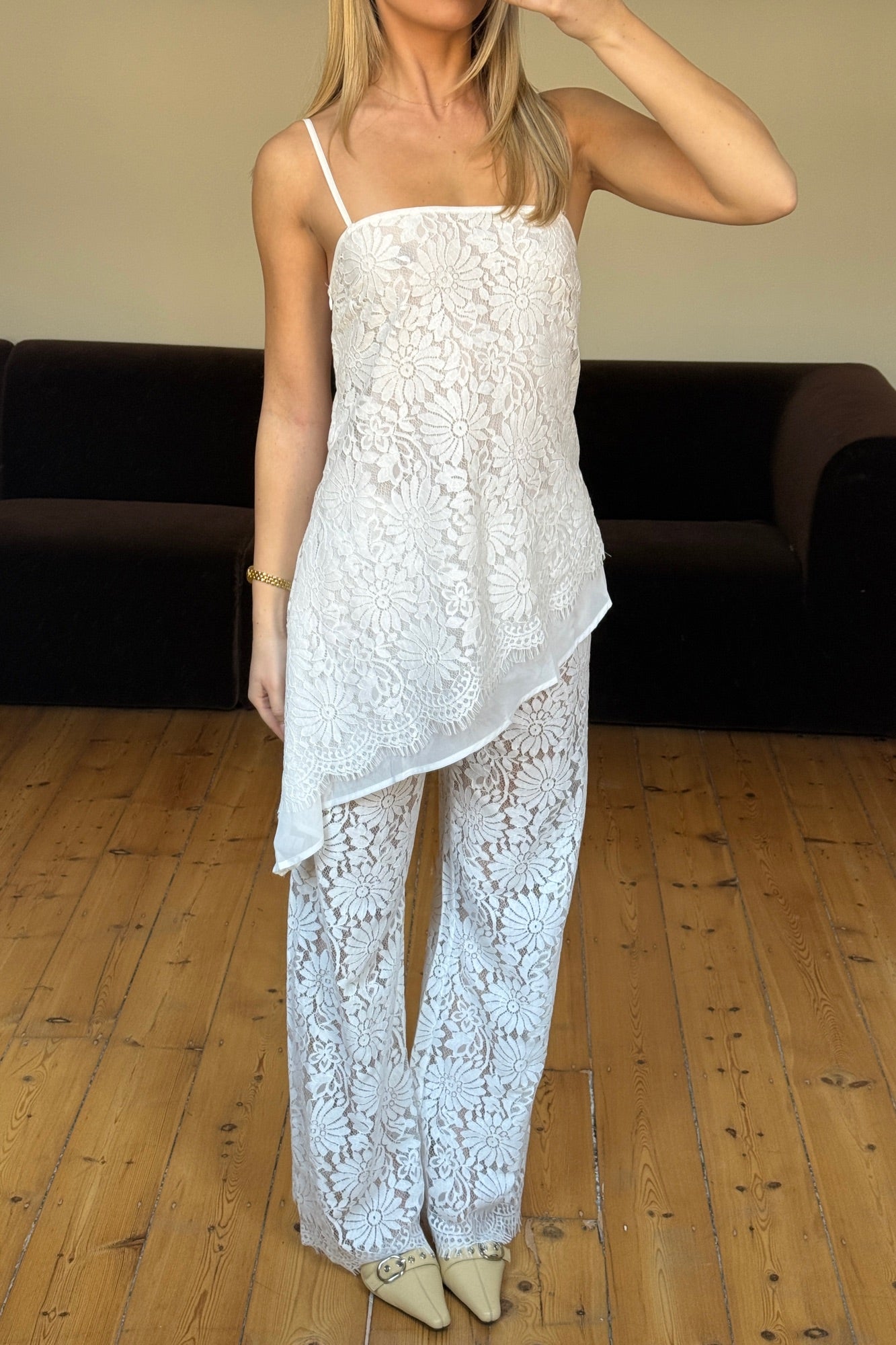 Venus Lace Set White