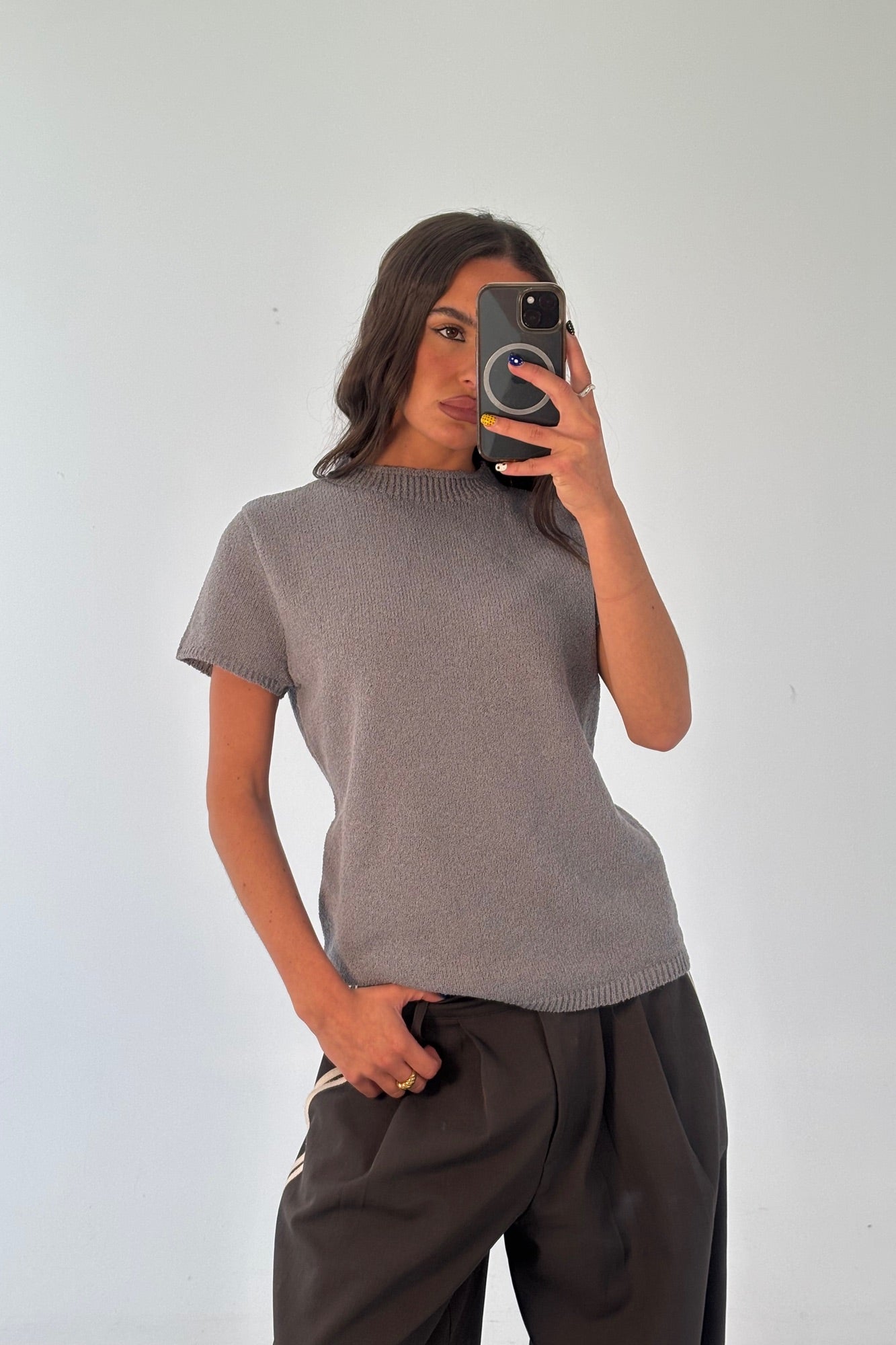 Effy Top Slate
