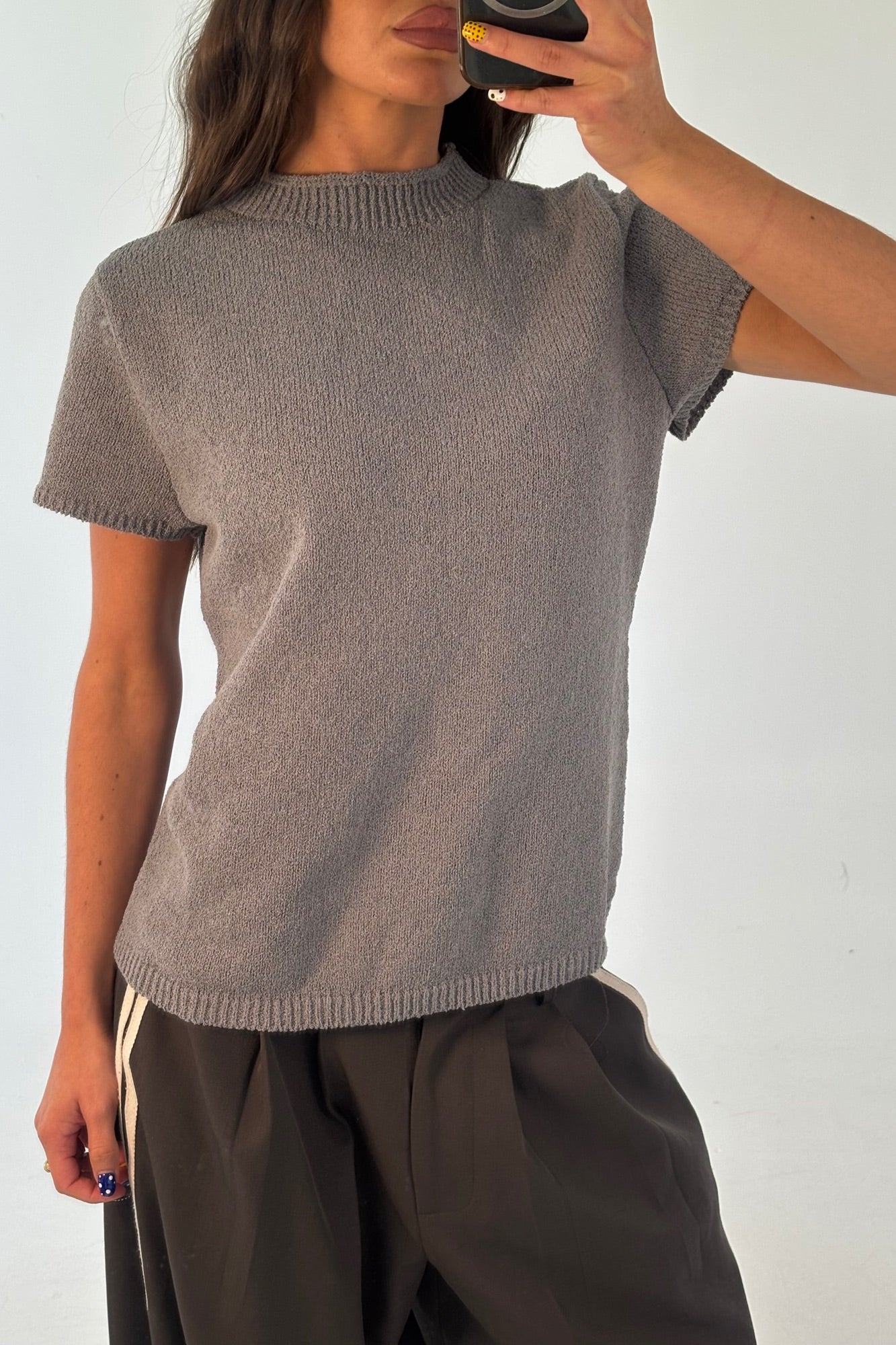 Effy Top Slate